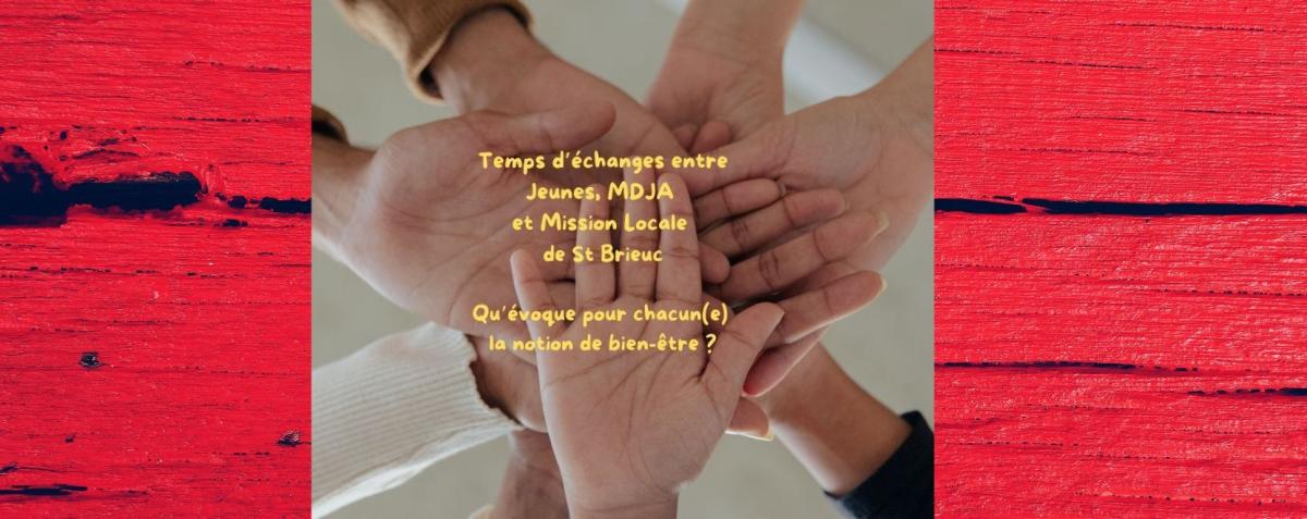 Photo pour annoncer la rencontre faite entre Jeunes, Mission Locale et MDJA